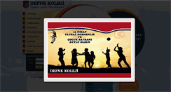 Desktop Screenshot of defnekoleji.com
